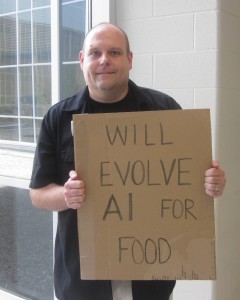 Arend Hintze: Will Evolve AI For Food